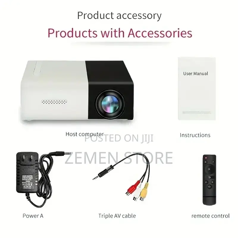High Quality Resolution HD Mini Projector