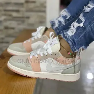 Photo - Nike Jordan 1 Low Cut Moka High Master Quality Luxury Shoes