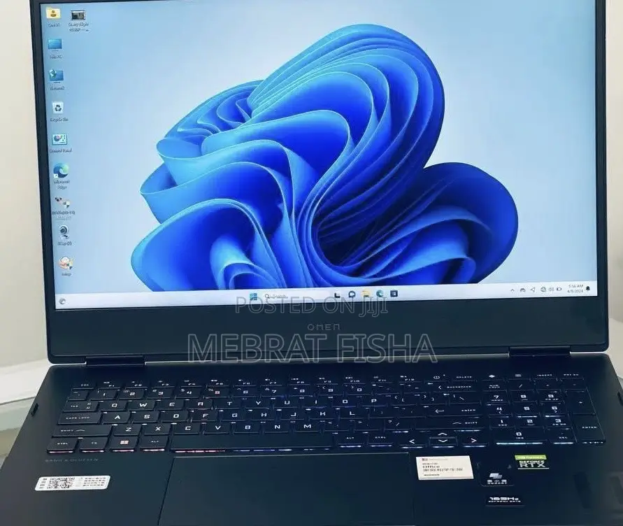 New Laptop HP Omen 16 16GB Intel Core I5 SSD 512GB