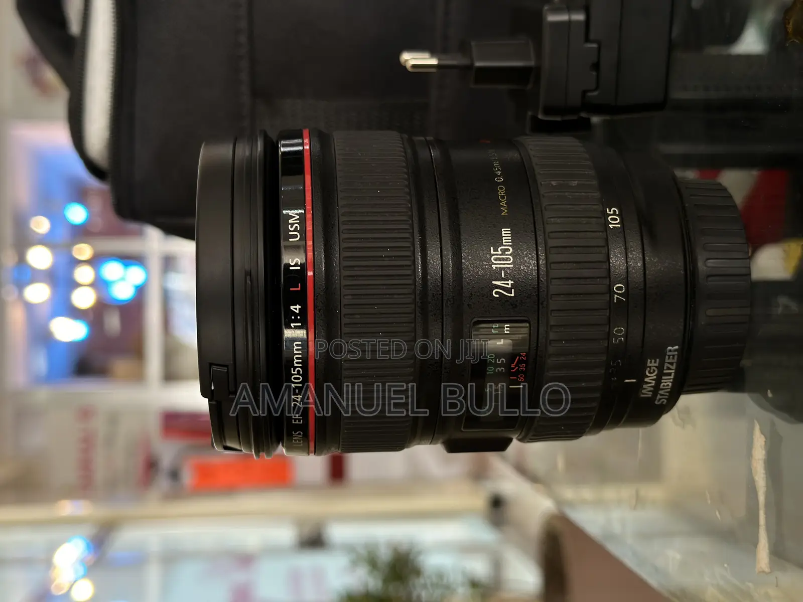 Canon 24-105mm Red Ring Lens