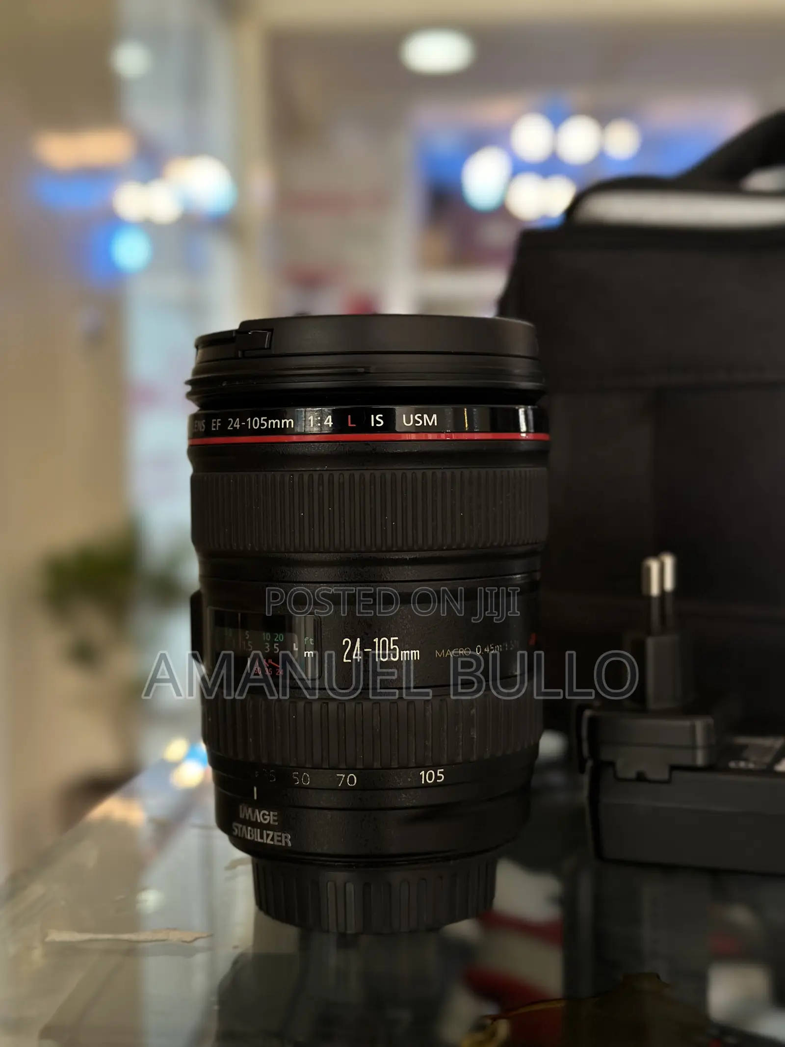 Canon 24-105mm Red Ring Lens