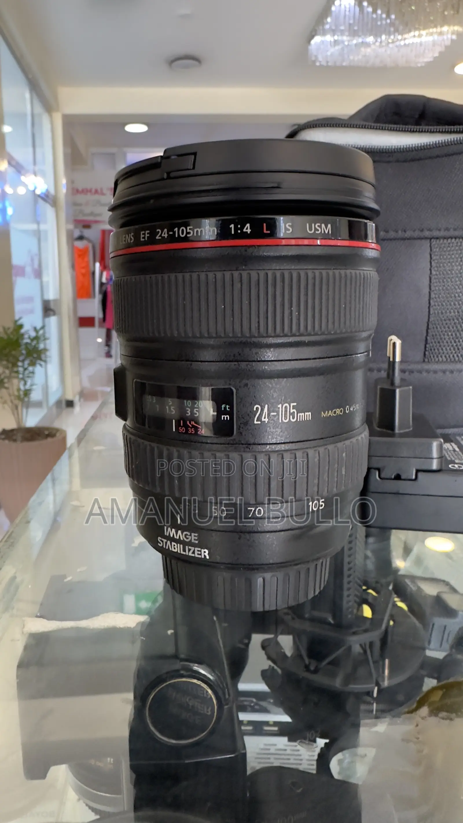 Canon 24-105mm Red Ring Lens