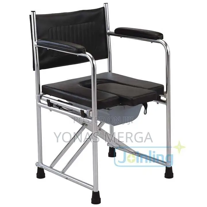Commode Toilet Chair-WheelchairPotty Chair•Bath Chair መፀዳጃ