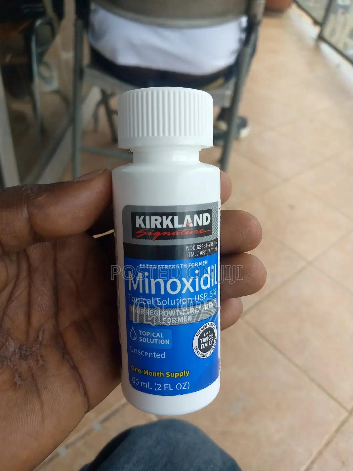 Original Minoxidil 5% Used for Hair Regrow and Grow Beard