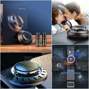 Photo - Solar Car Air Freshener With Two Free Perfume