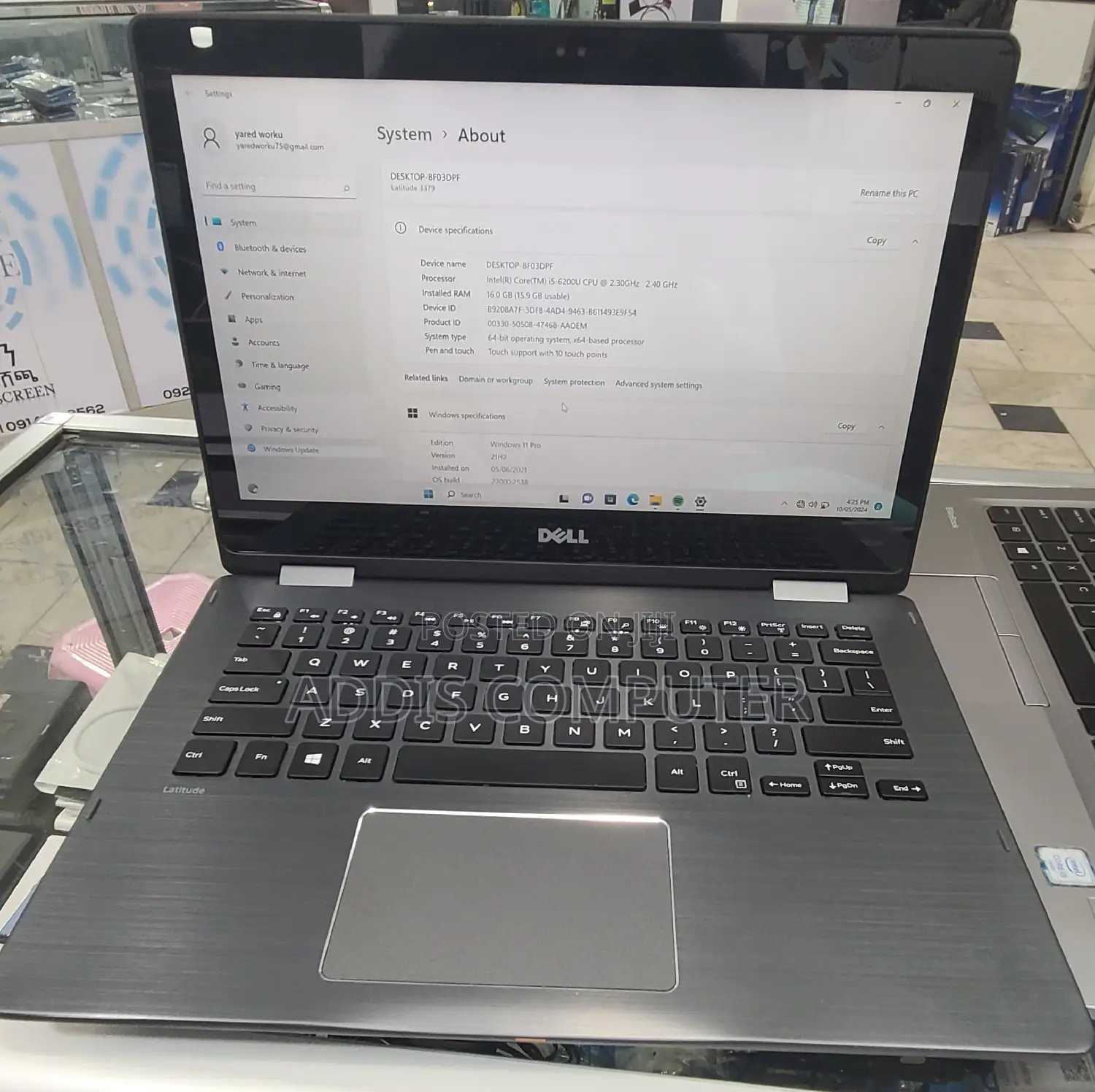 Laptop Dell Latitude 13 3379 16GB Intel Core I5 SSD 512GB