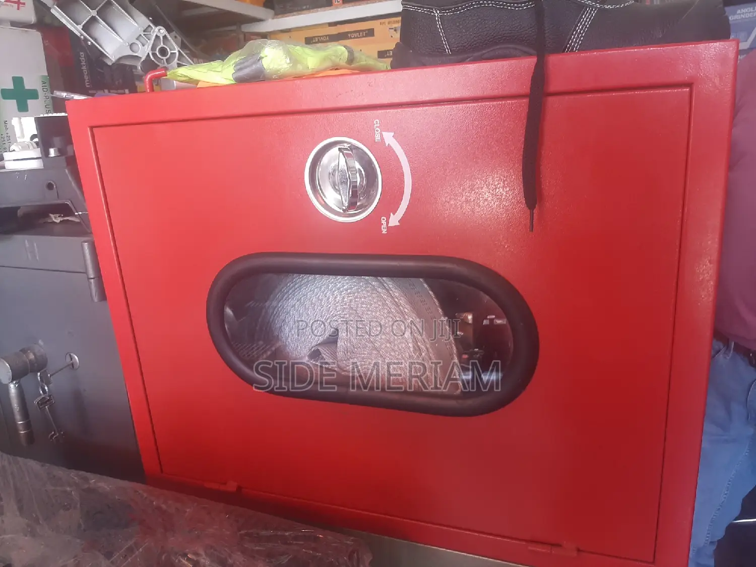 Single Door Fire Hose Reel Cabinet