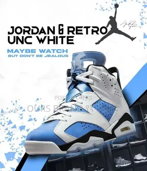 Air Jordan 6 University Blue" UNC High Shoes F