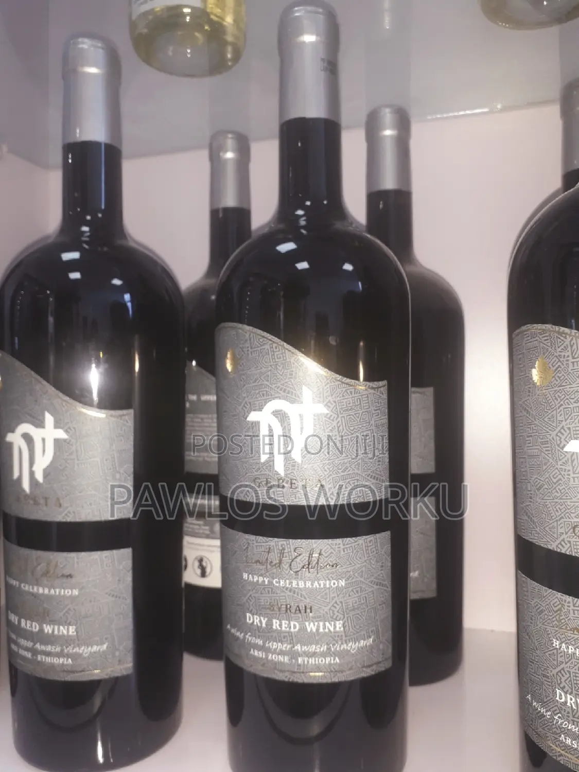 Gebeta Wine ገበታ ወይን Dry Red Wine