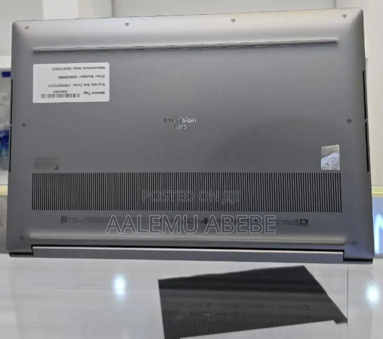 New Laptop Dell Precision 5570 64GB Intel Core I7 SSD 1T