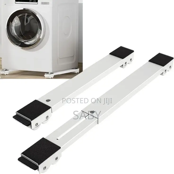 Adjustable Moving Roller Wheels Stand With Brake.