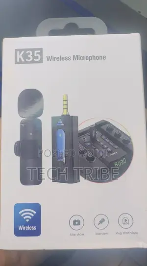 Wireless Dual Microphone for Mobile Phone and Camera