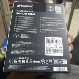 1TB Transcend Hard Drive