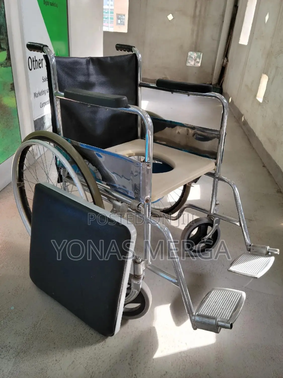 Wheelchair¥ዊልቼር|Used Wheelchair~በመኪና ለመጫን ተጣጣፊ °Wheelchair