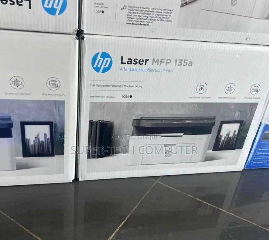 Hp Laserjet 135w 3 in 1 Printer 107a L3250