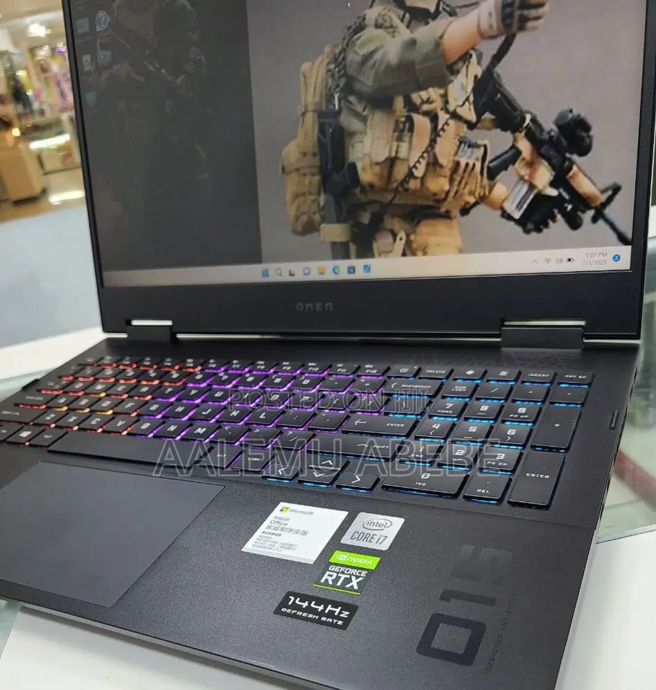 New Laptop HP Omen 15 16GB Intel Core I7 SSD 1T