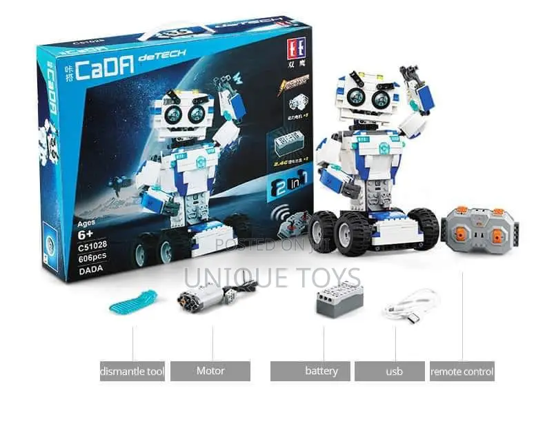 2-in-1 Cadfi De Tech Robot: Dada