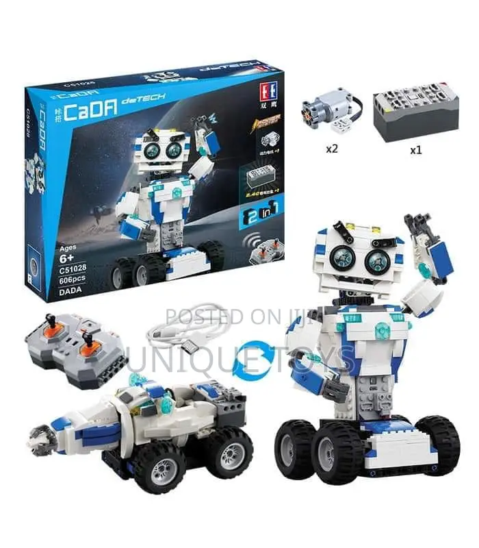 2-in-1 Cadfi De Tech Robot: Dada