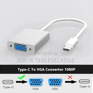 Type C to Vga Converter