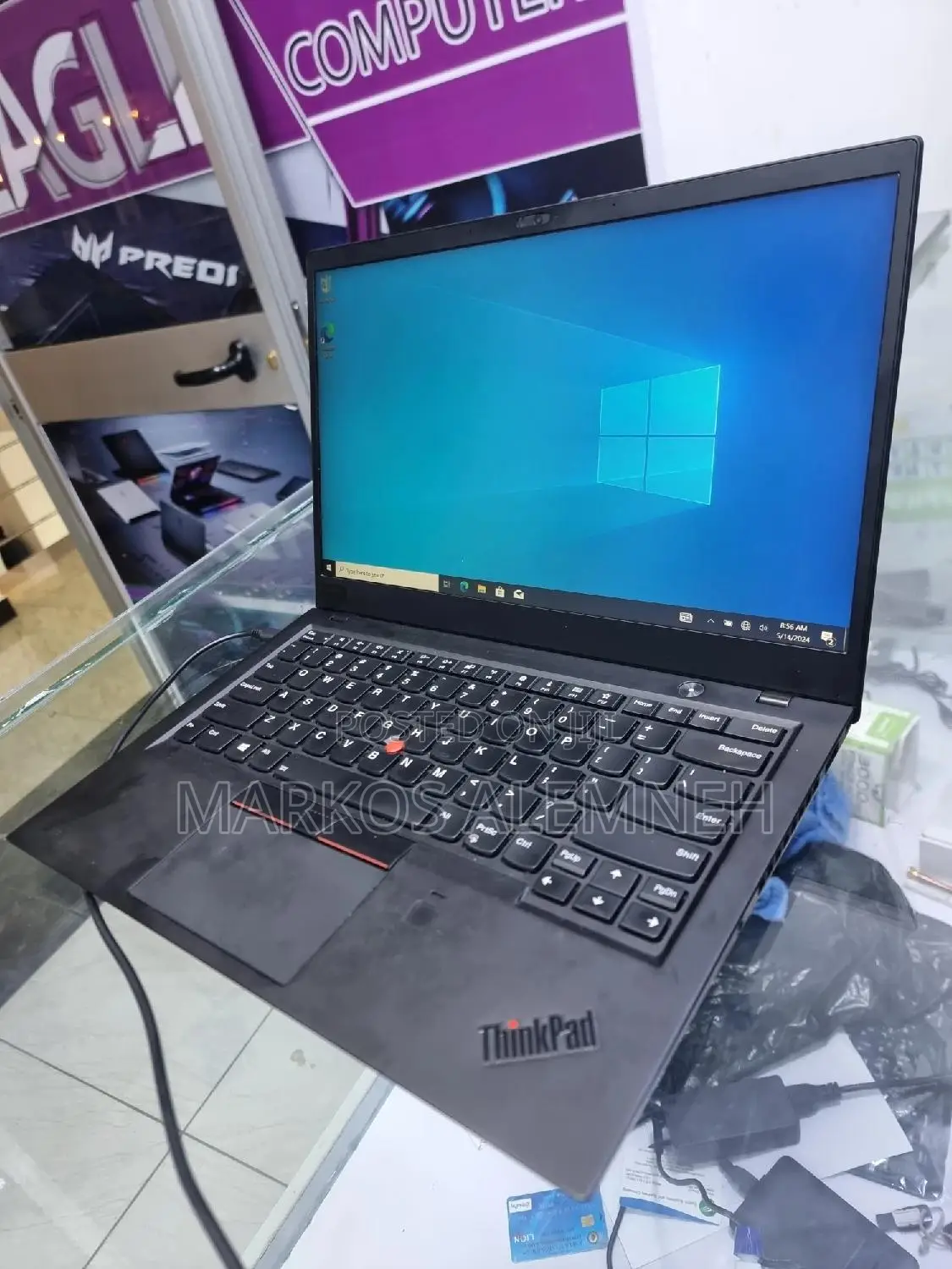 New Laptop Lenovo ThinkPad X1 Carbon 16GB Intel Core I7 SSD 512GB