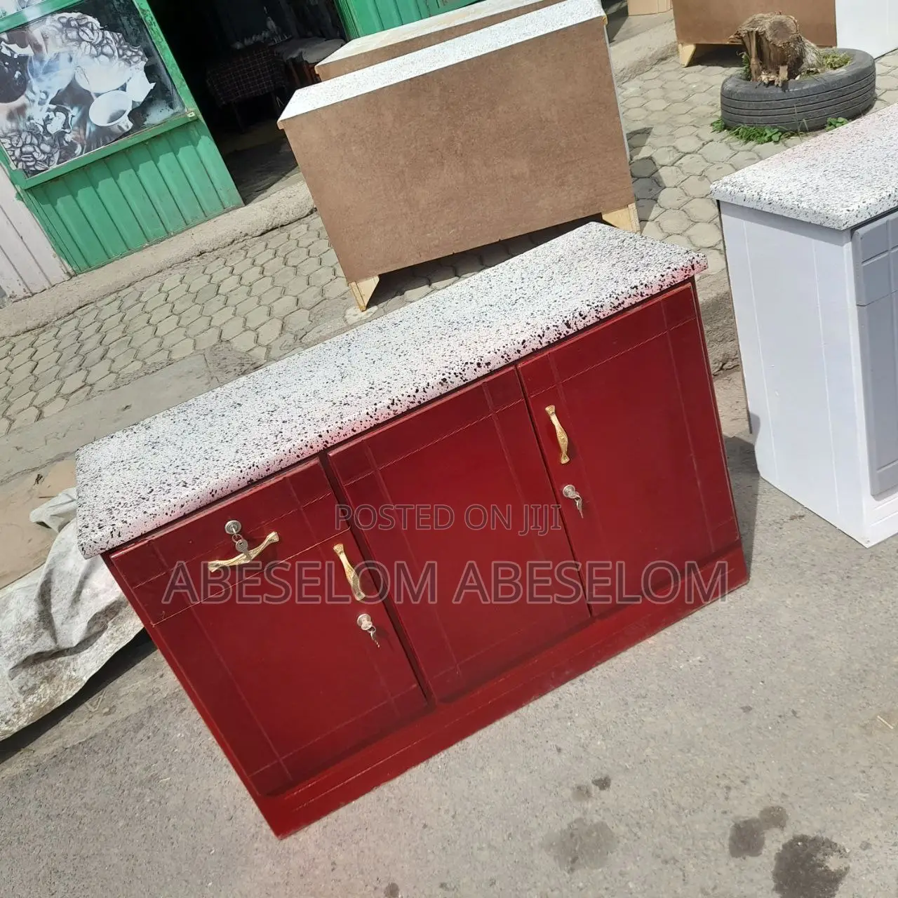 1,20 Cm ኪችን ብፌ