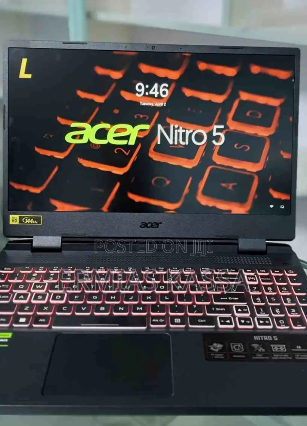 New Laptop Acer Nitro 5 16GB Intel Core I9 SSD 512GB