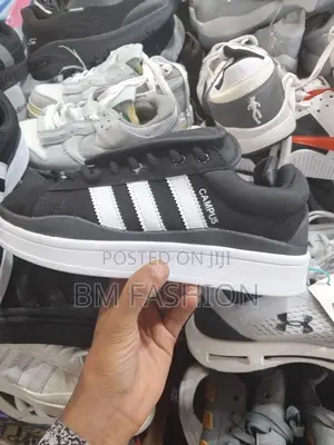 Photo - Adidas Campus X Bad Bunny Black and White