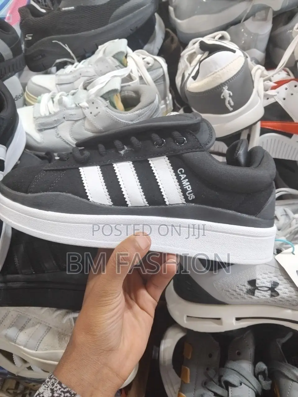 Adidas Campus X Bad Bunny Black and White