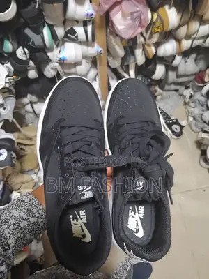 Travis Scott Air Jordan Black and White