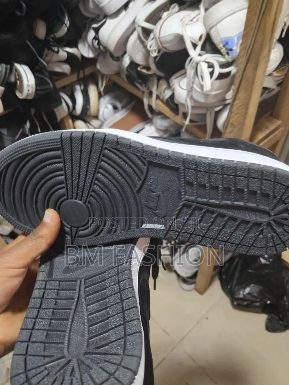 Travis Scott Air Jordan Black and White