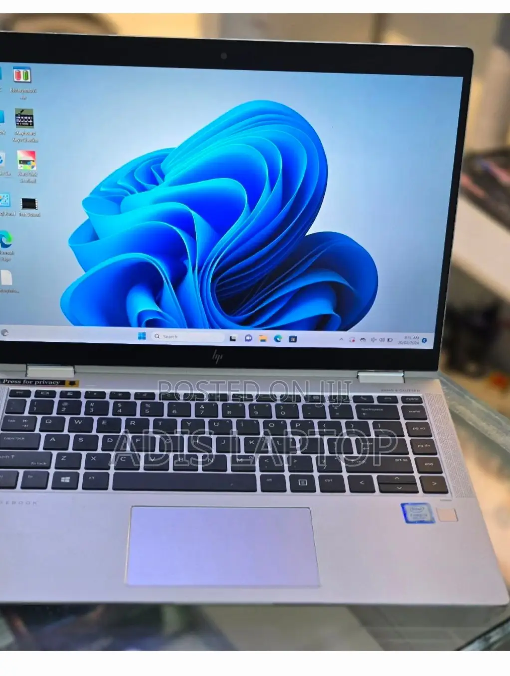 New Laptop HP EliteBook X360 1040 G5 16GB Intel Core I7 SSD 512GB