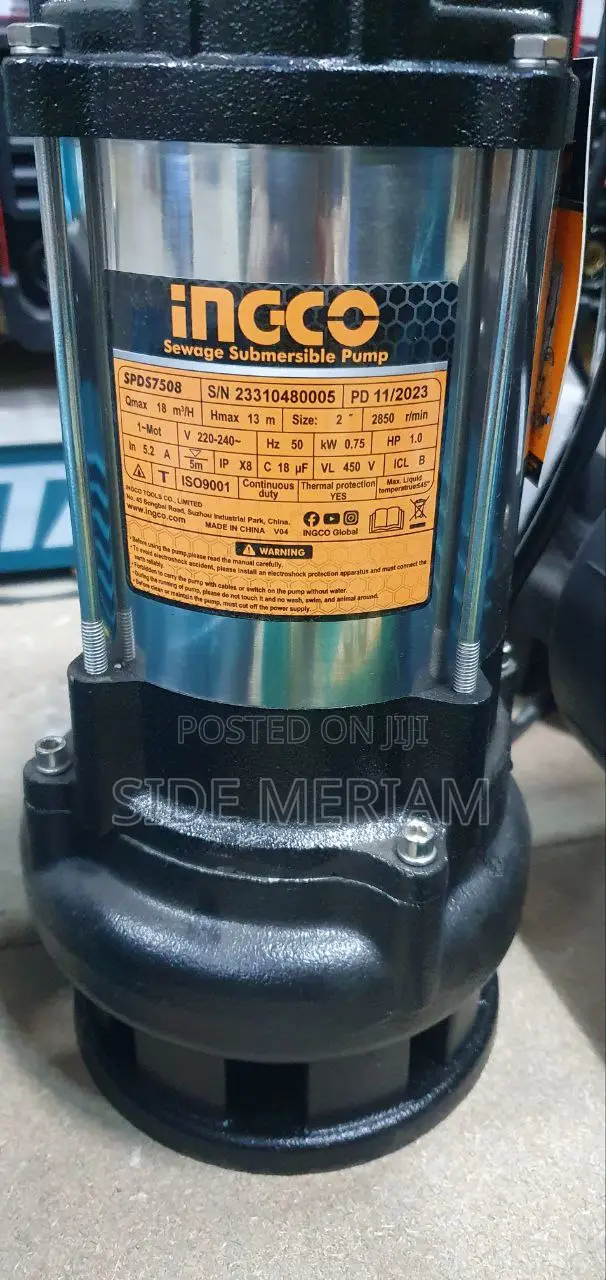 Sewage Submersible Water Pump 2"
