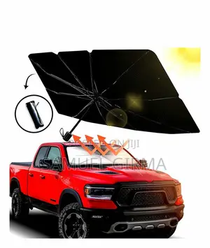 Photo - ~Car Windshield Sun Bath Umbrella