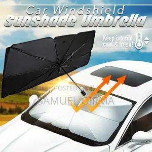 ~Car Windshield Sun Bath Umbrella