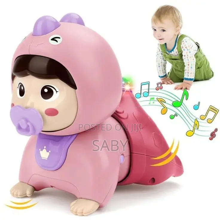 Crawling Baby Toy With Voice, Lightening and Music