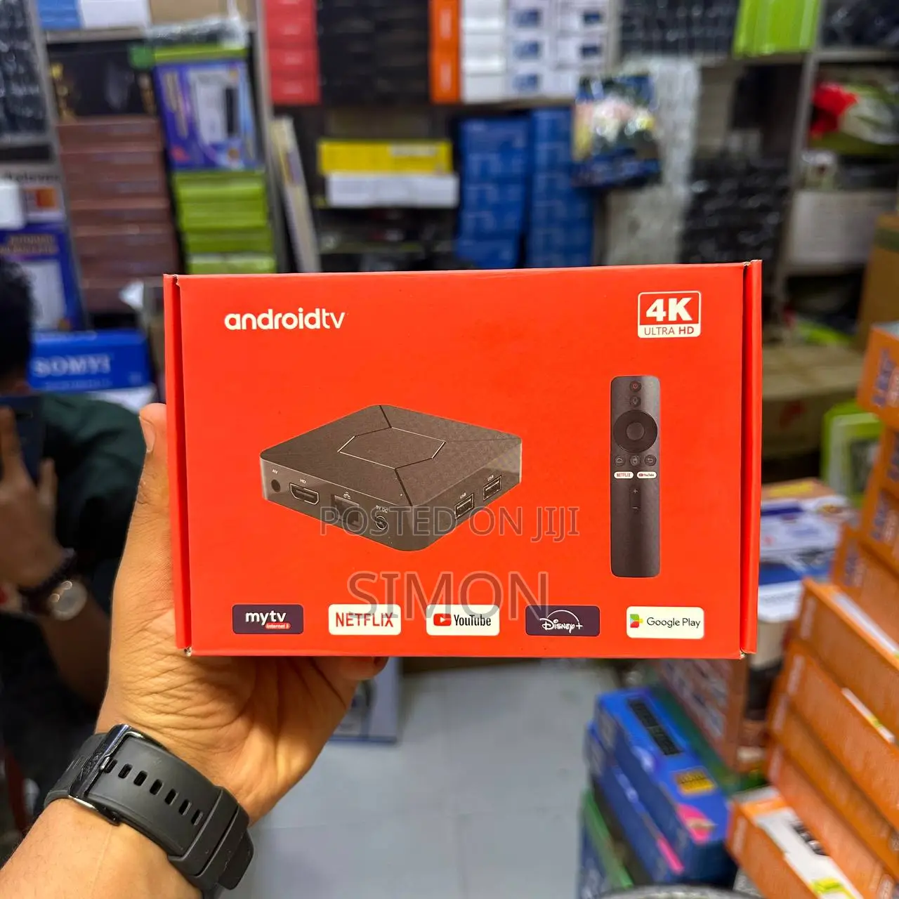 Q5 Smart Tv Box (Bluetooth Remote) 2 Usb