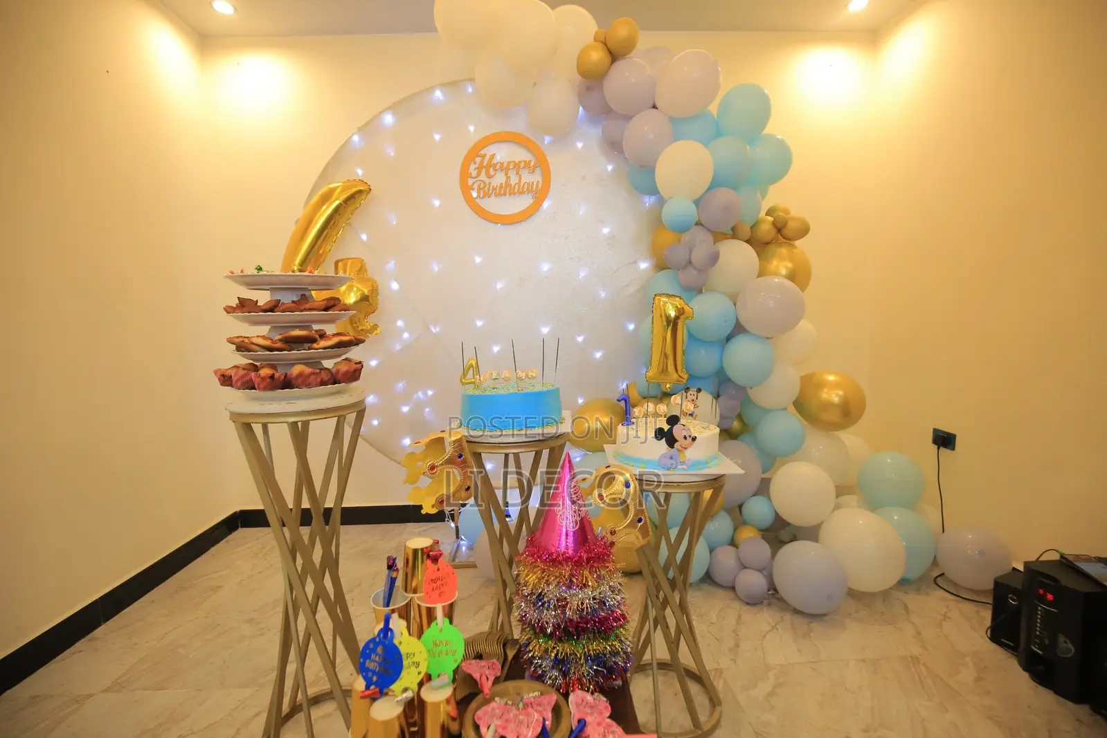 Birthday Wedding Decor