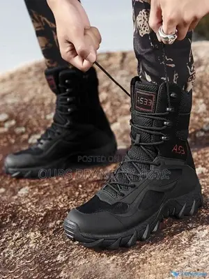 Photo - Military Origional Trekig Tactical Ankle Water Proof Boots
