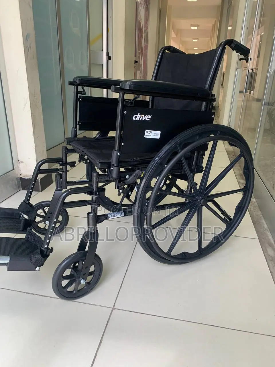 Drive American Wheelchair|Wheelchair|Wheelchair|Folding|Blck