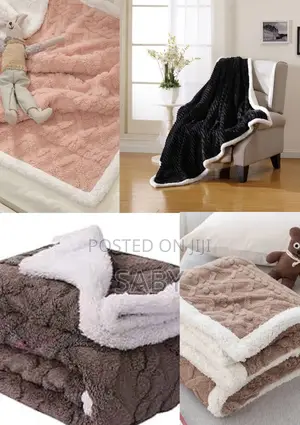 Photo - Fluffy and Fur Double Layer Kids Blanket