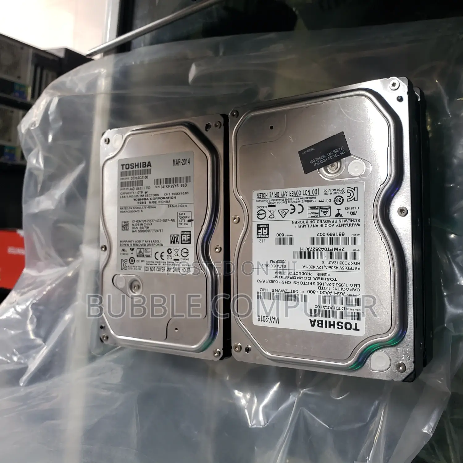 1tb Toshiba Hard Drive HDD