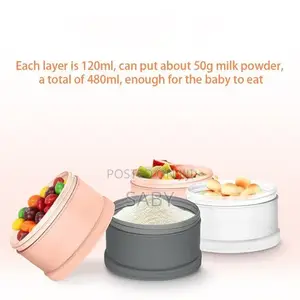 Three-Layer Baby Milk Powder Container