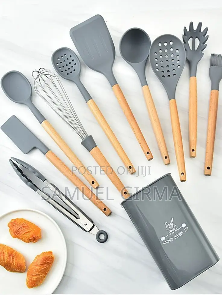 ~12pcs Silicone Kitchen Set