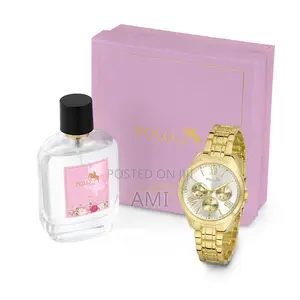 Polo Air Watch + 50ml Perfume Ladies Gift Set