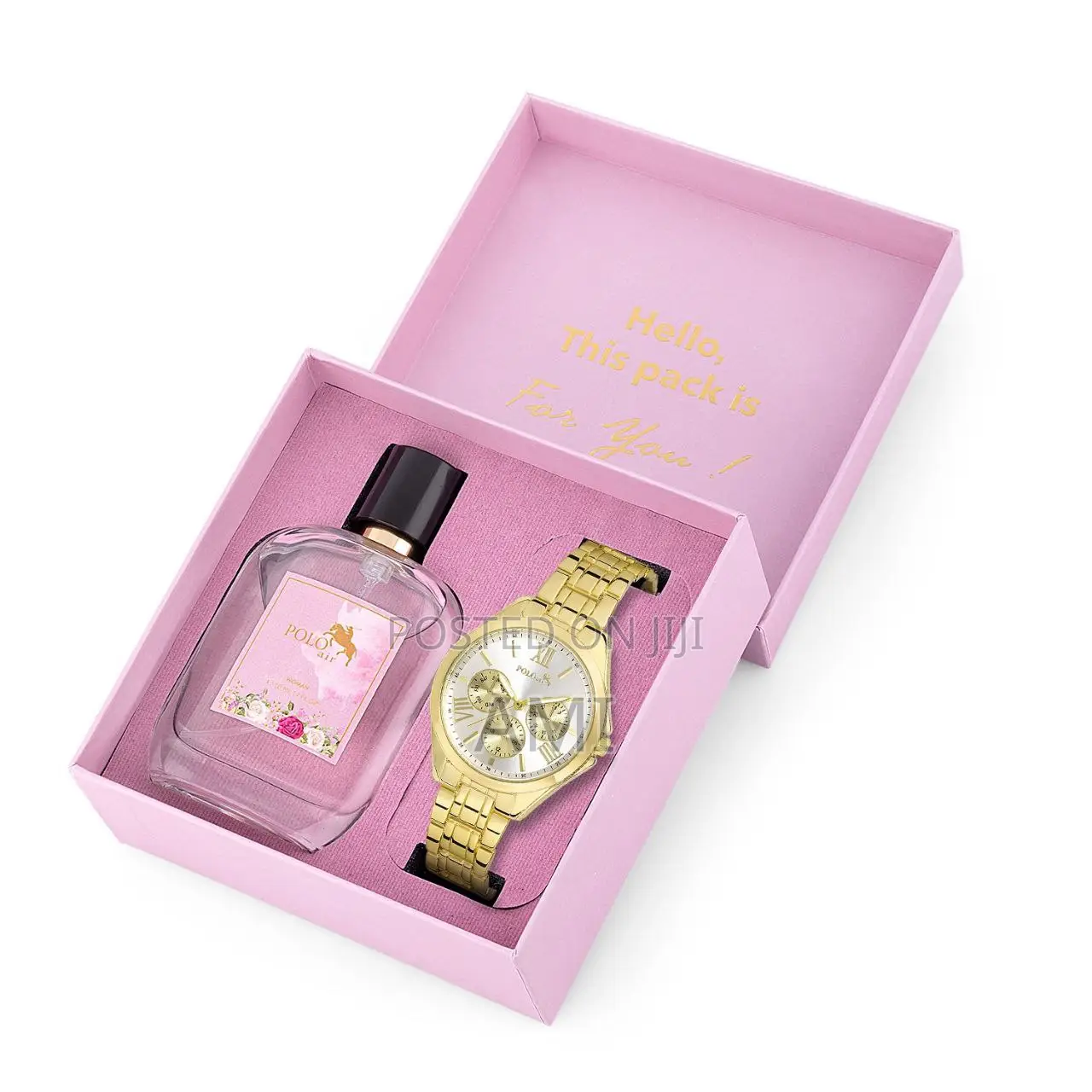 Polo Air Watch + 50ml Perfume Ladies Gift Set