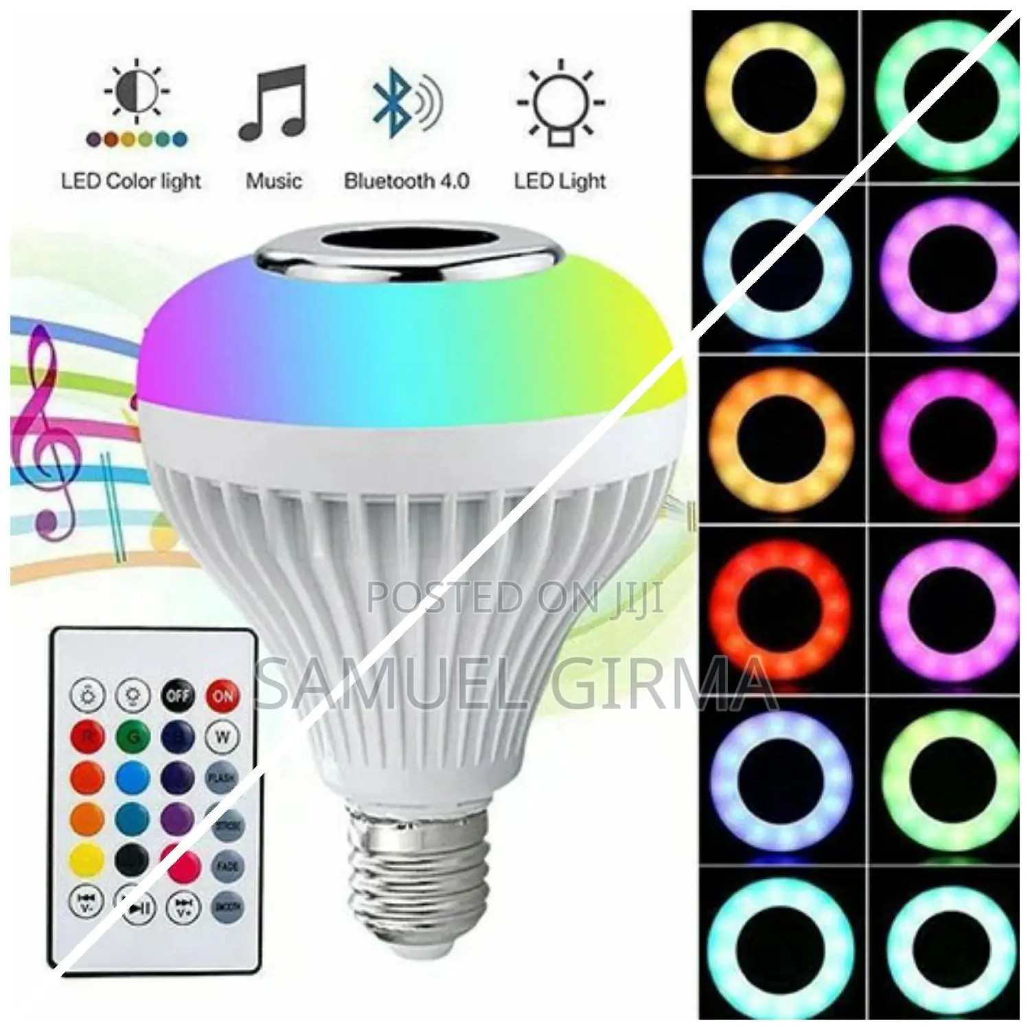 ~Led Music Light Bulb