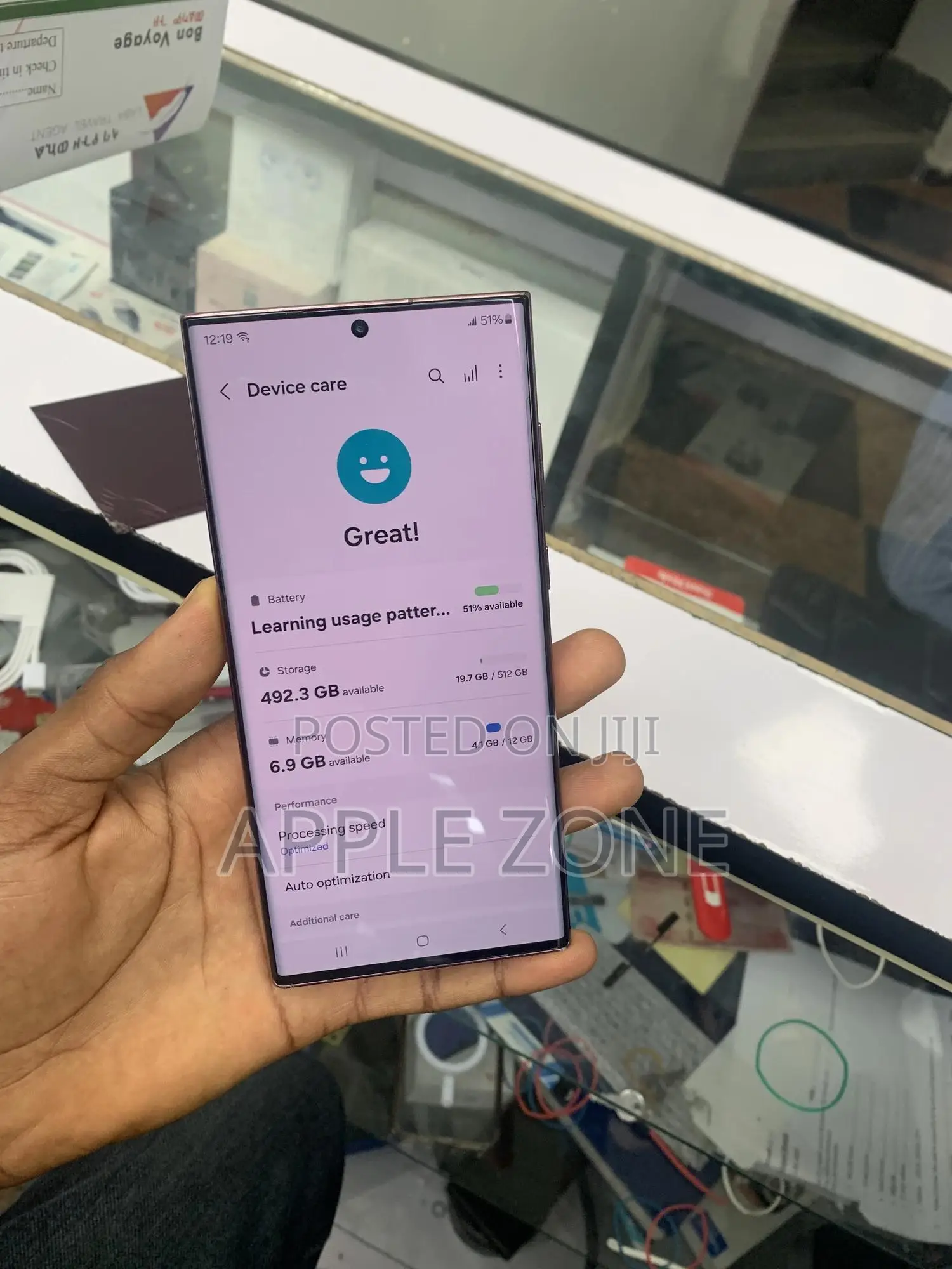 Samsung Galaxy S22 Ultra 512 GB Gold