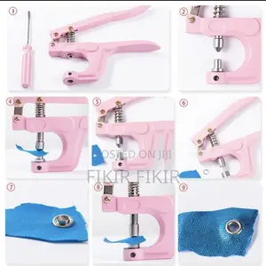 Snap Plastic Buttons Set