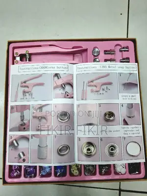 Photo - Snap Plastic Buttons Set