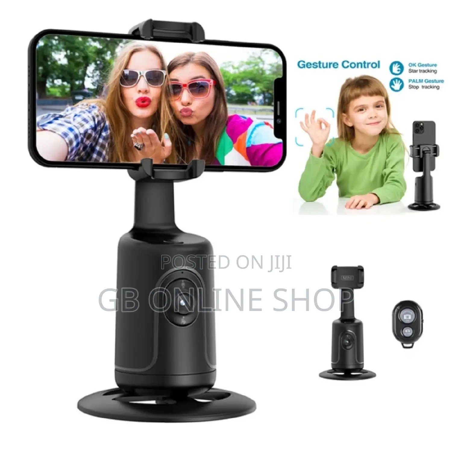 Mini P01 Smart Face Tracking Ai Gimbal For Vlogger